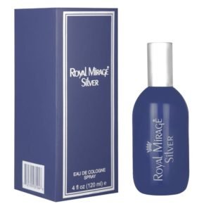 Royal Mirage Eau De Cologne Silver 120ml For Men