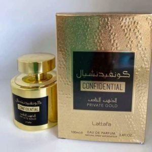 Lattafa Confidential Private Gold 100ml Edp for men