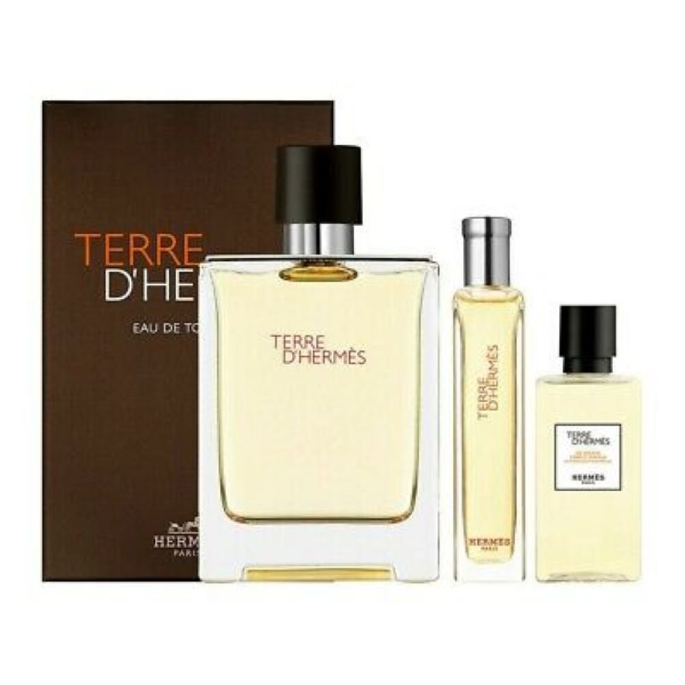 Terre D'Hermes Edt Gift Set For Men