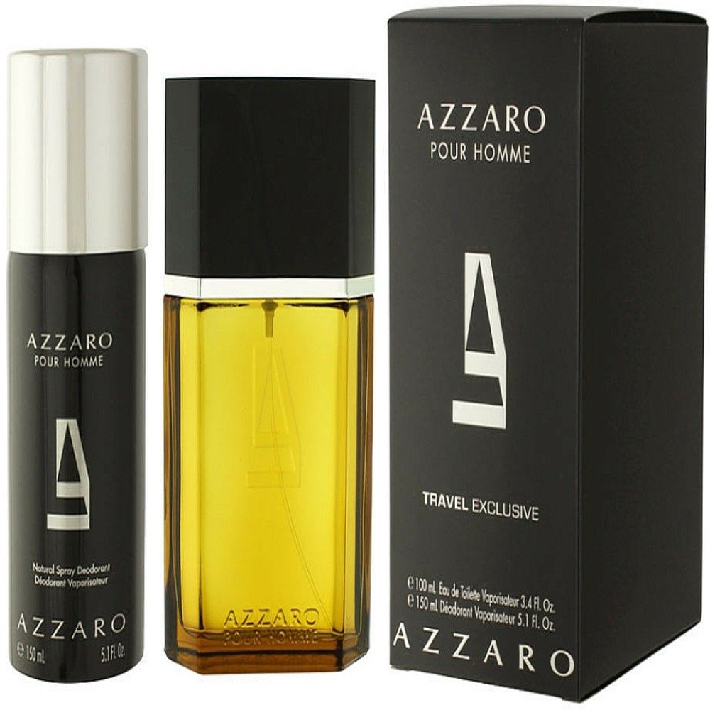 Azzaro Pour Homme 2 Piece Travel Kit