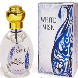 White Musk Abiyad 15ml By Otoori Soft Arabian Musk Attar, Arabic Oil