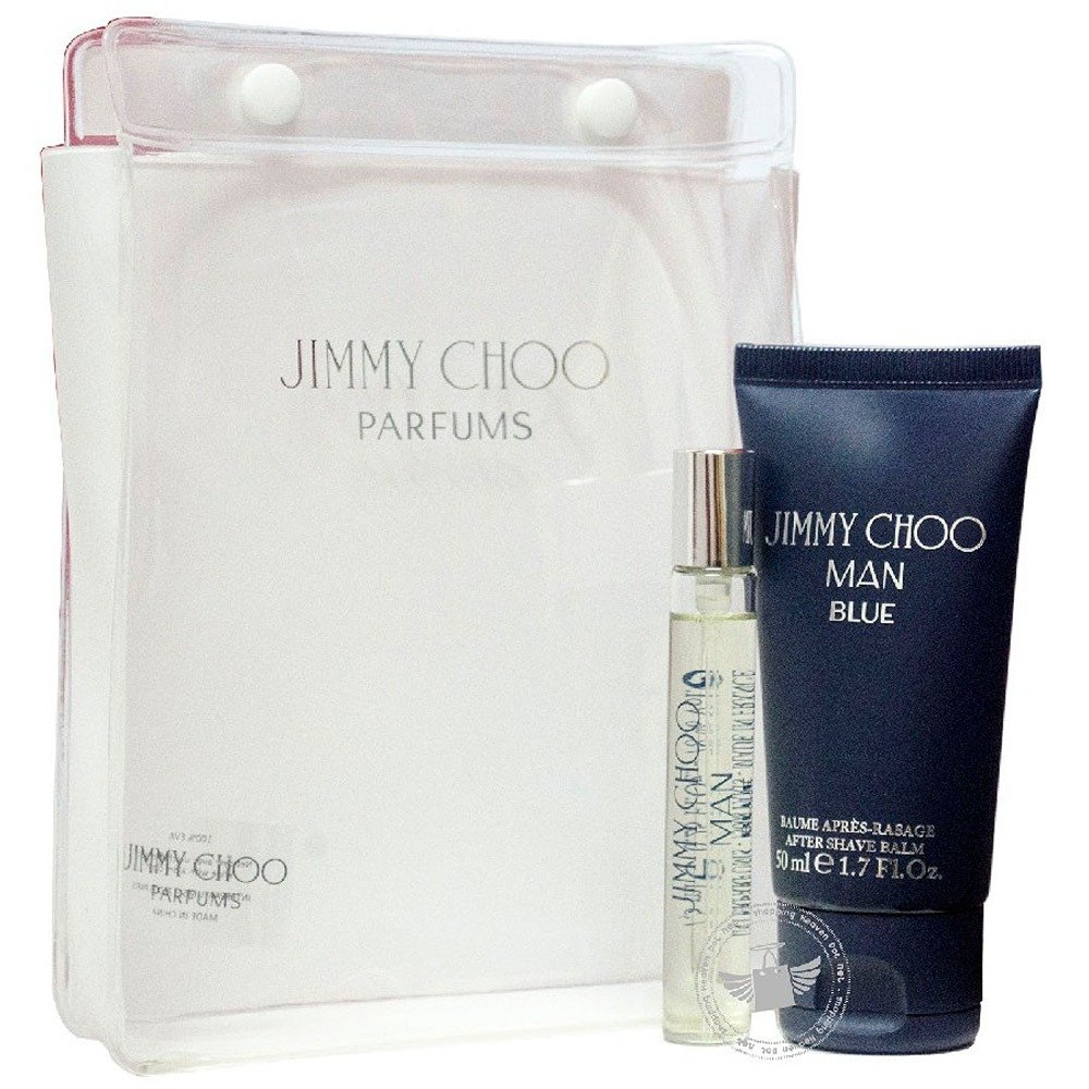 JIMMY CHOO MAN BLUE Miniature Travel Kit With Pouch