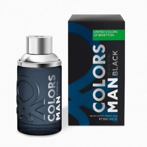 Benetton Colors Man Black Edt 100ml Perfume