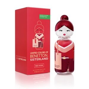 Benetton Sisterland Red Rose 80ml Edt For Women Tester Pack