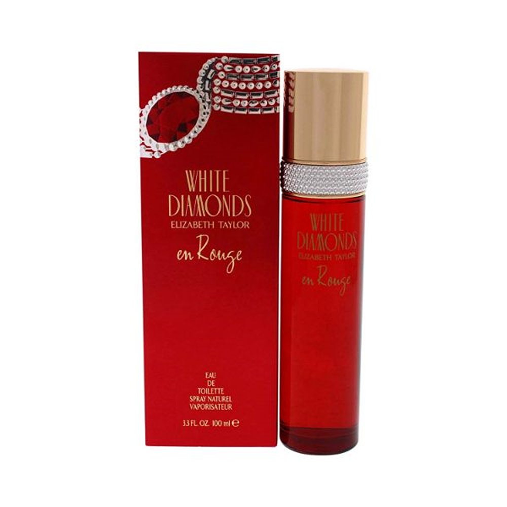 Elizabeth Taylor White Diamonds En Rouge Edt 100ml for Women