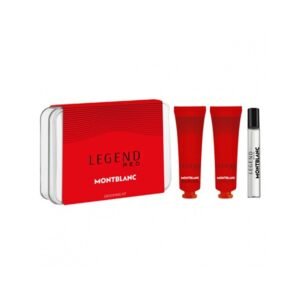 Mont Blanc Legend Red for Men EDP 3 Piece Grooming Kit Sets