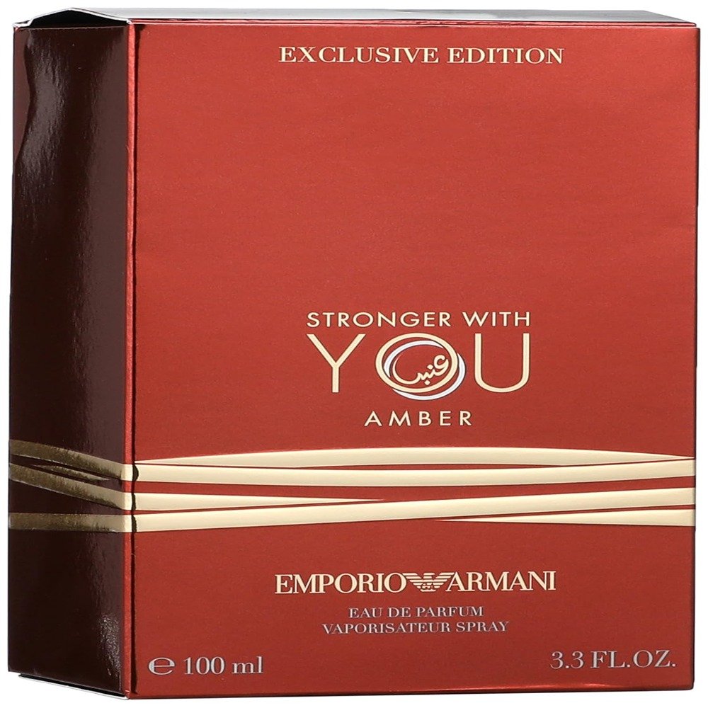Emporio Armani Stronger With You Amber Edp 100ml For Men & Women