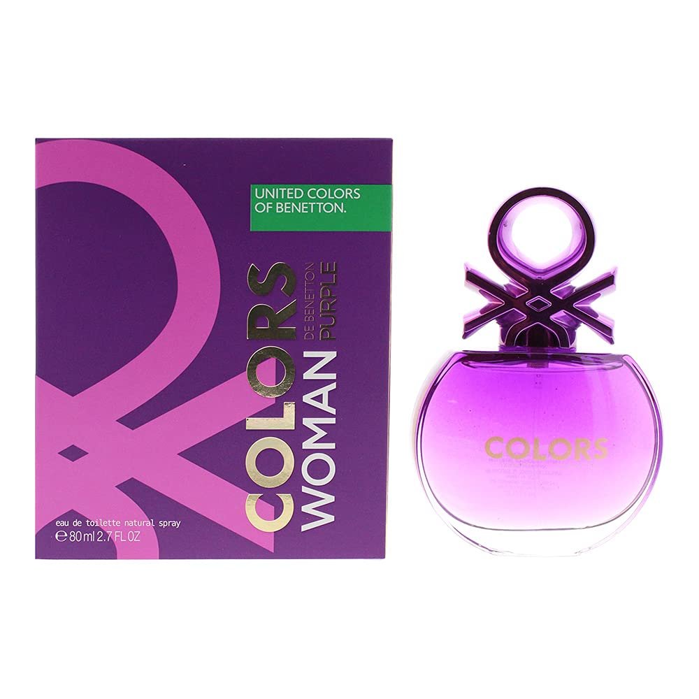 United Colors Of Benetton Purple EDT 80ml for Women Tester Pack