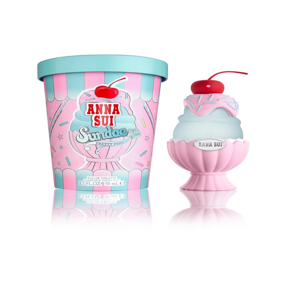 Anna Sui Sundae Pretty Pink Edt 50ml For Women Tester Pack